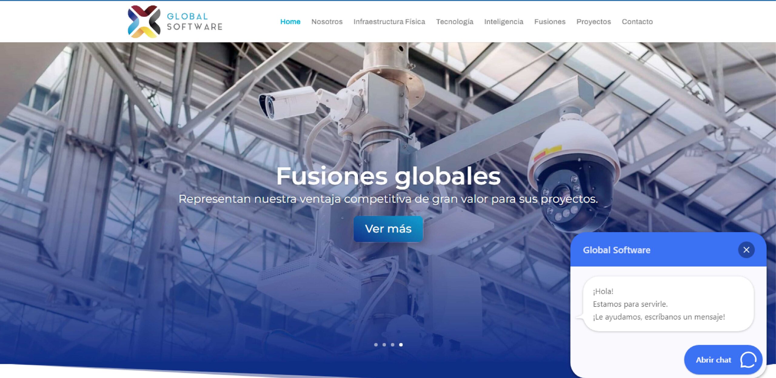 MODERNO SITIO WEB EMPRESA TECNOLOGÍCA