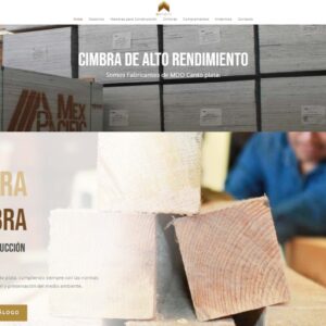 WEB EMPRESARIAL PARA LA INDUSTRIA CONTRUCCIÓN