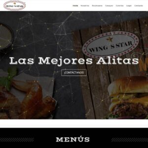 DISEÑO DE PÁGINA WEB PARA RESTAURANTES