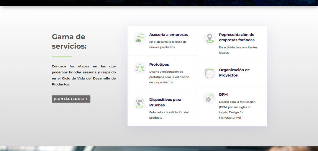 Desarollo de sitio de consultoria internacional | Soluciones profesionales para empresas internacionales - Image 3