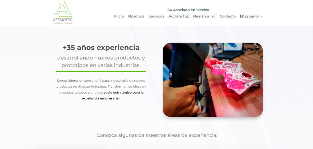 Desarollo de sitio de consultoria internacional | Soluciones profesionales para empresas internacionales - Image 4