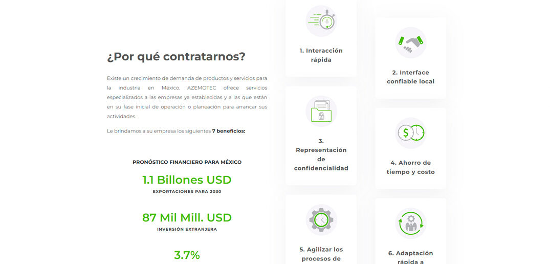 Desarollo de sitio de consultoria internacional | Soluciones profesionales para empresas internacionales - Image 5