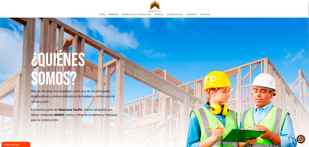 Business Website for the Construction Industry | Corporate Platform - Image 6